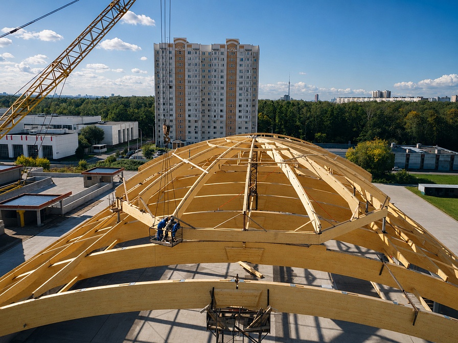 Легкоатлетический манеж МГСУ, Москва